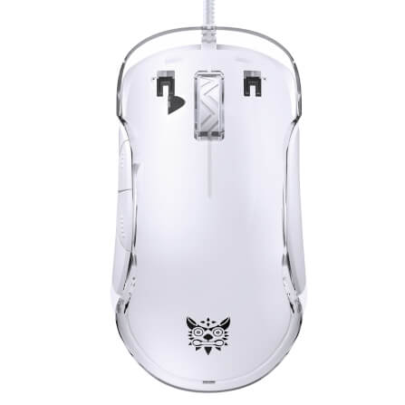 เมาส์เกมมิ่ง ONIKUMA CW925 RGB BACKLIT WIRED GAMING MOUSE - ขาว_2